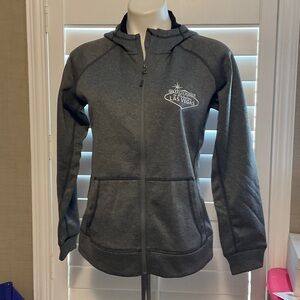Gray Women's Las Vegas Zip-Up Hoodie